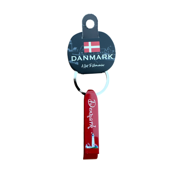 Keyring DK Opener Red Lighthouse