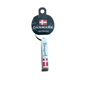Keyring DK Opener Gold Flag