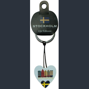 Keyring STO Heart White