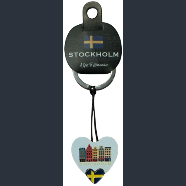 Keyring STO Heart White