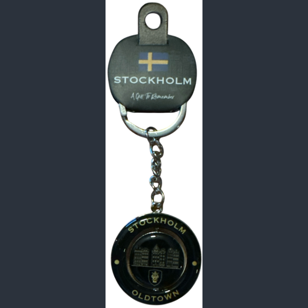 Keyring STO Twister Houses Black/Gold