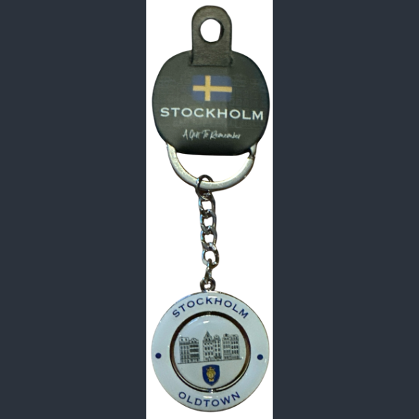 Keyring STO Twister Houses White