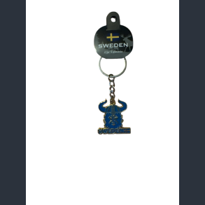 Keyring SE Viking Blue Yellow Metal