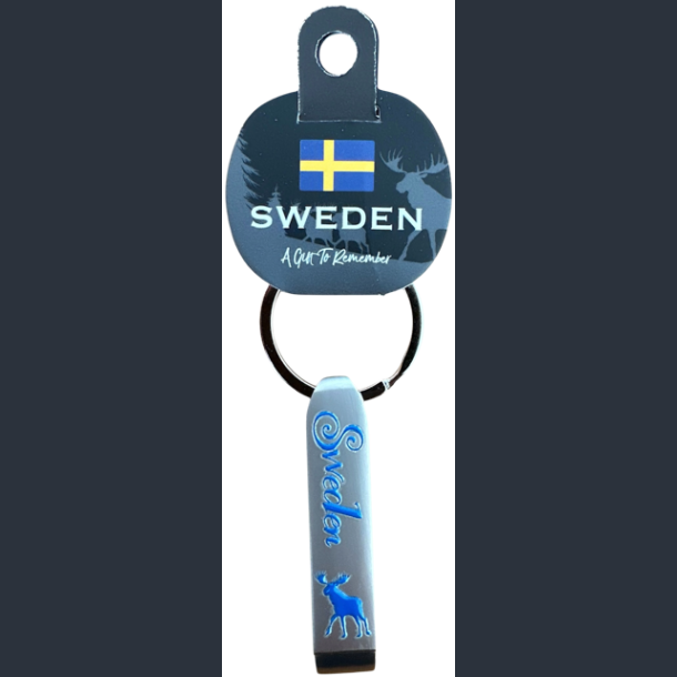 Keyring SE Bottle/Can Opener Moose Tin