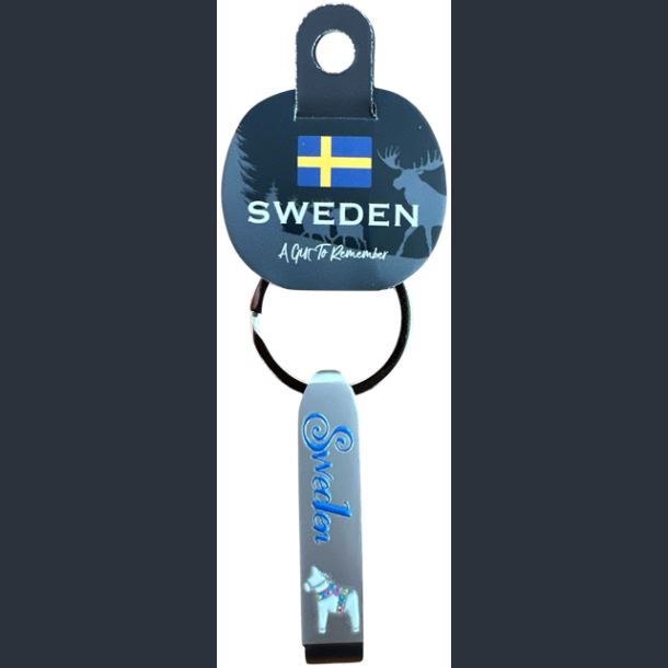 Keyring SE Bottle/Can Opener Horse Tin