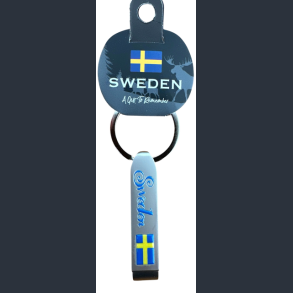 Keyring SE Bottle/Can Opener Flag Tin