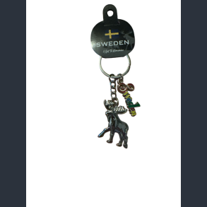 Keyring SE Moose Metal