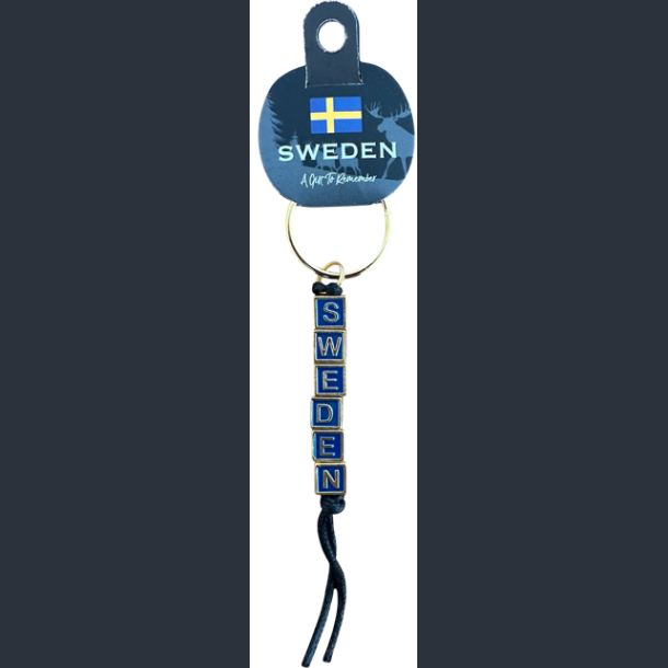 Keyring SE Letters Navy
