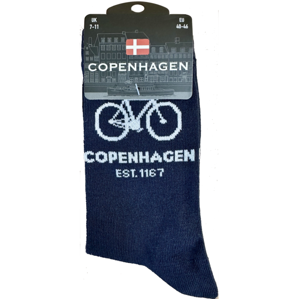 Sock MAN CPH Bike Single Navy