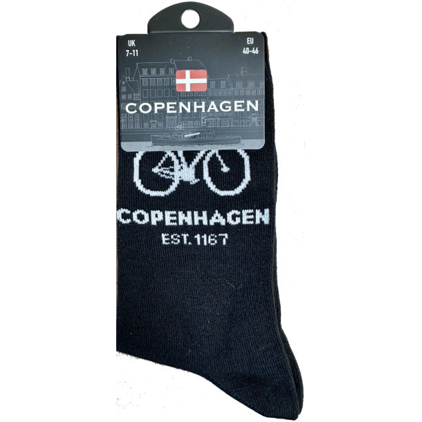 Sock MAN CPH Bike Single Black