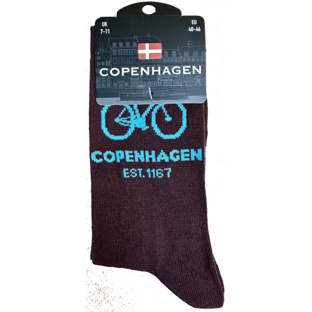 Sock MAN CPH Bike Single Coffee