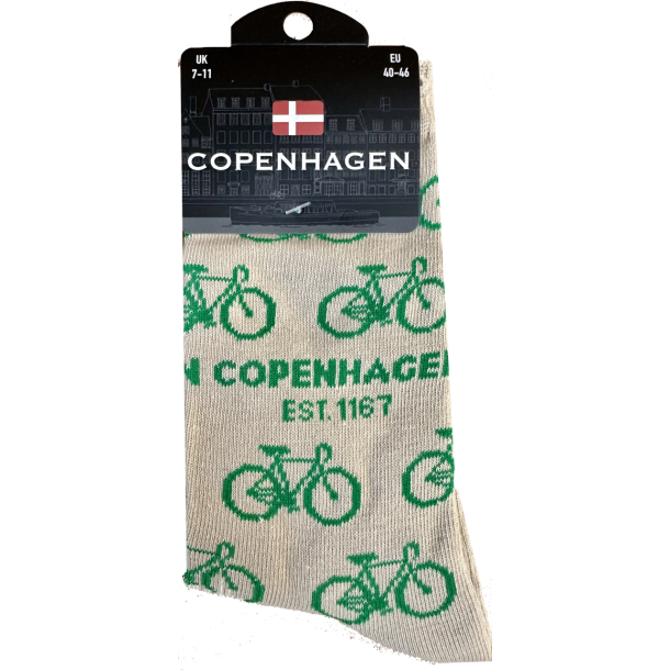 Sock MAN CPH Bike Multi Beige