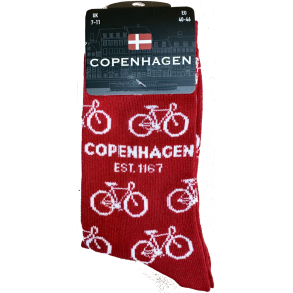 Sock MAN CPH Bike Multi Red