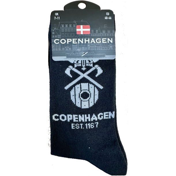 Sock MAN CPH Shield Black