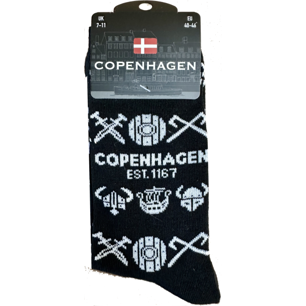Sock MAN CPH Arms Multi Black