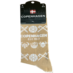 Sock MAN CPH Arms Multi Beige