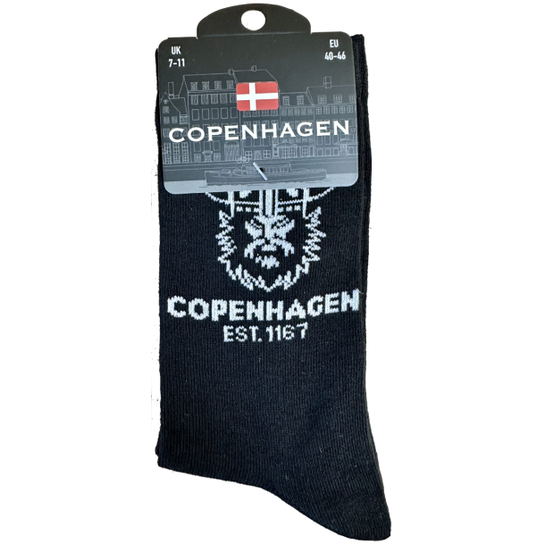 Sock MAN CPH Viking Black