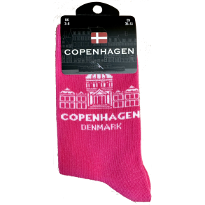 Sock LADY CPH Castle Pink