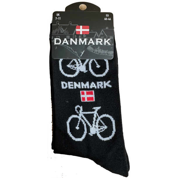 Sock MAN DK Bike Single Black