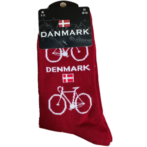 Sock MAN DK Bike Single Bordeaux