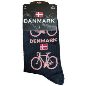 Sock LADY DK Bike Single Grey/Pink