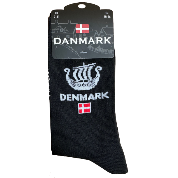 Sock MAN DK Ship Multi Black