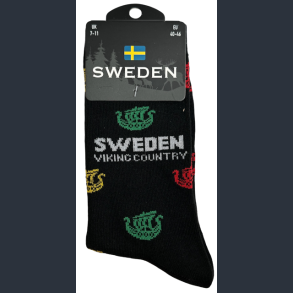 Sock MAN SE Viking Ship Multi Black/Multi