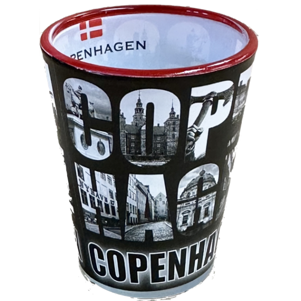 Shotglas CPH Photo Letters