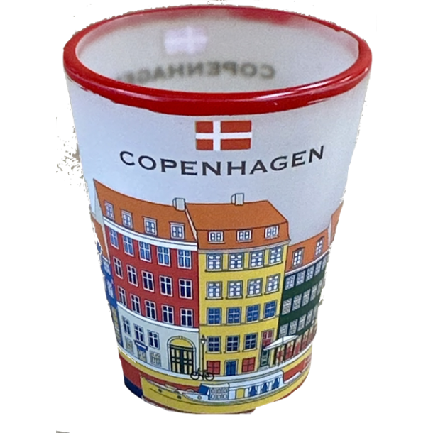 Shotglas CPH Houses Red