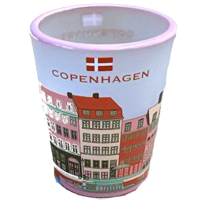 Shotglas CPH Houses Pink