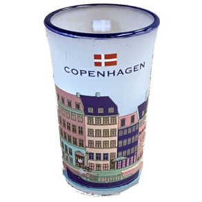 Shotglas CPH Houses High Blue