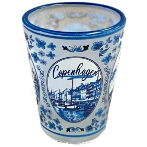 Shotglas CPH Photo Royal Blue
