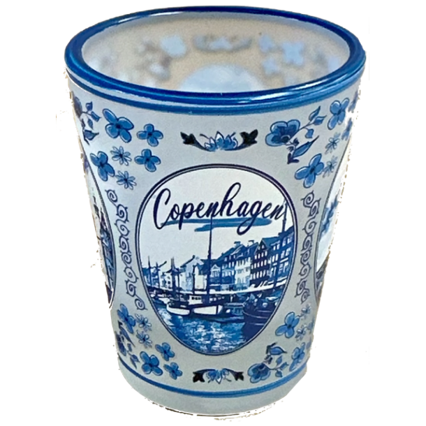 Shotglas CPH Photo Royal Blue