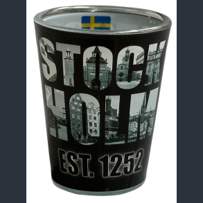 Shotglas STO Photo Letters