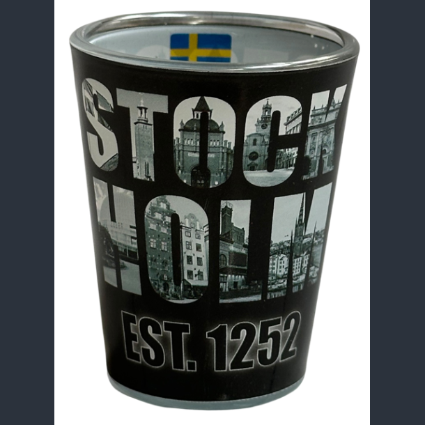 Shotglas STO Photo Letters