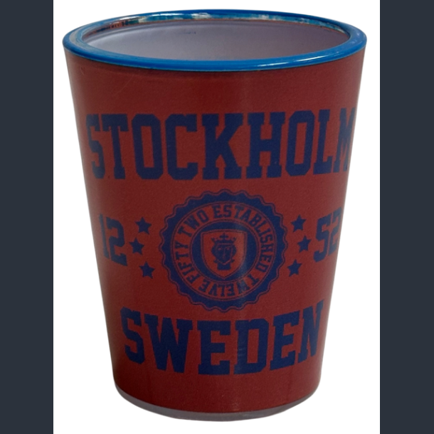 Shotglas STO EST. Red/Blue