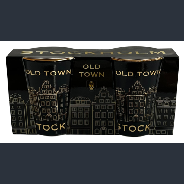 Shotglas Set STO Old Town Gold