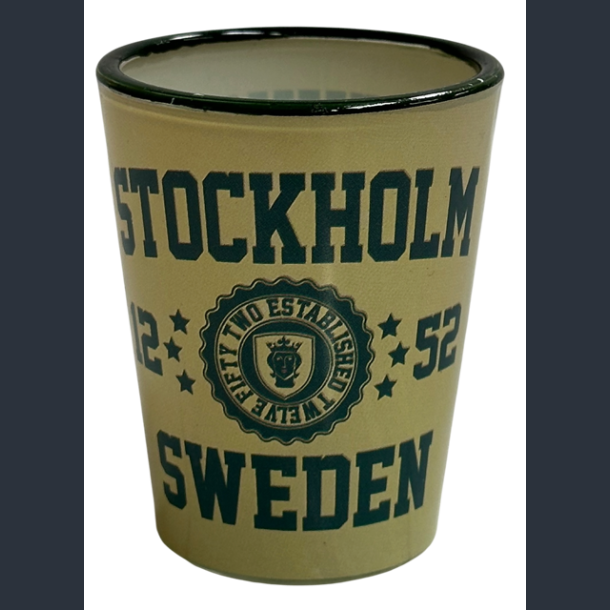 Shotglas STO EST. Beige/Green