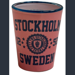 Shotglas STO EST. Pink/Navy