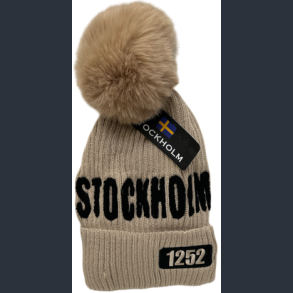 Winterhat STO Pom EST. 1252 Beige