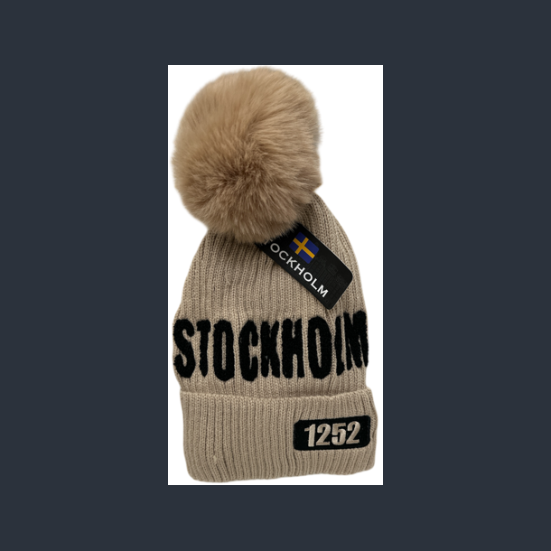 Winterhat STO Pom EST. 1252 Beige