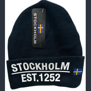 Beanie STO Letters Navy