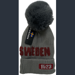 Winterhat SE Pom EST. 1523 Grey/Red