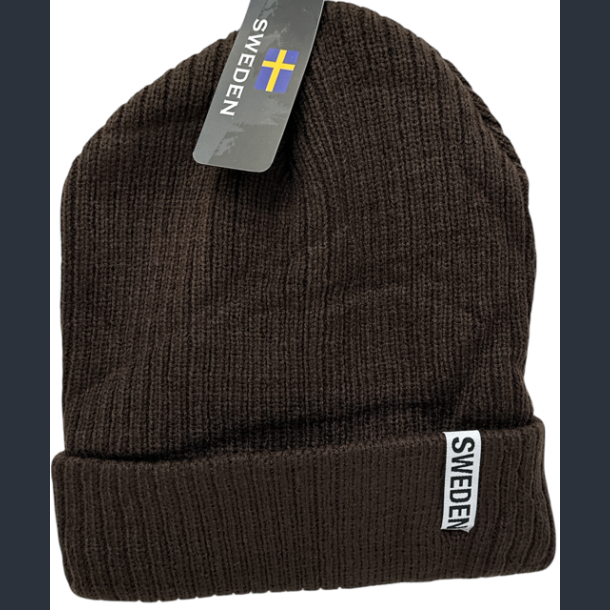 Beanie SE Folded Lines Coffee