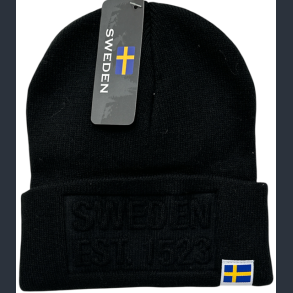 Beanie SE Embossed Black
