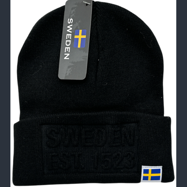 Beanie SE Embossed Black