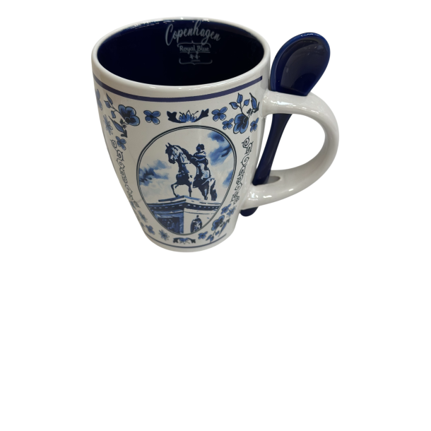 Mug CPH Royal Blue Spoon