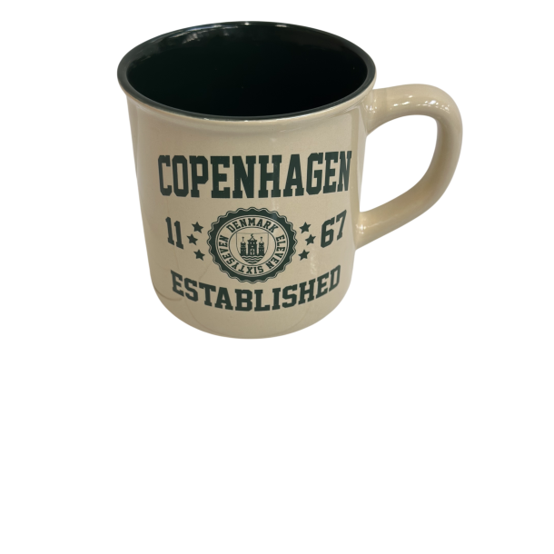 Mug CPH EST. Beige/Green