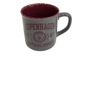Mug CPH EST. Grey/Burgundy