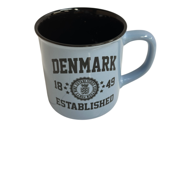 Mug DK EST. Lightblue/Black
